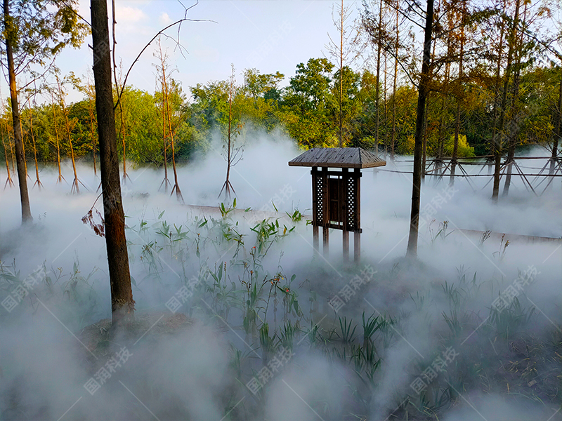 江苏扬州湿地公园【雾森景观系统】上线了(图3)